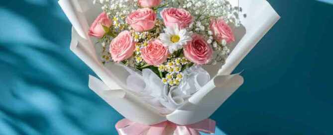 Teacher Appreciation Flower Bouquet with Roses
